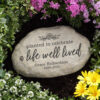 Planted to Celebrate a Life Personalized Memorial Garden Stone - Personalized Memorial Gift