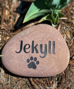 Personalized Pet Memorial Stone - Custom pet keepsake - Remembrance Gift - In Memory of Cat or Dog